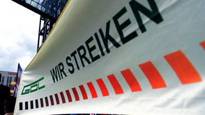 gdl streik banner